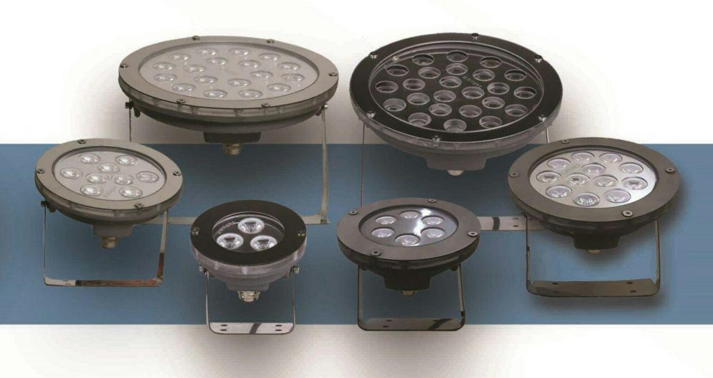 چراغ های آبنما روکار