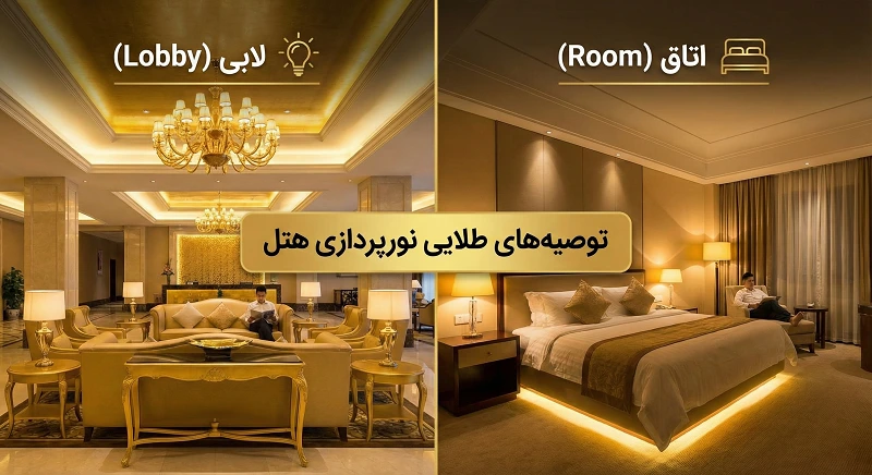 توصیههای طلایی نورپردازی هتل